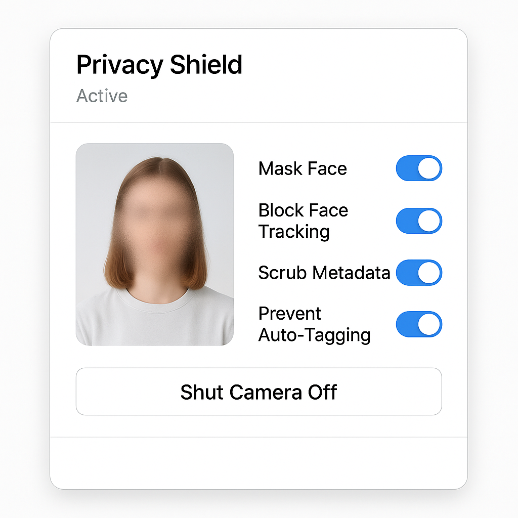 Placeholder homepage hero section mockup for face404.com